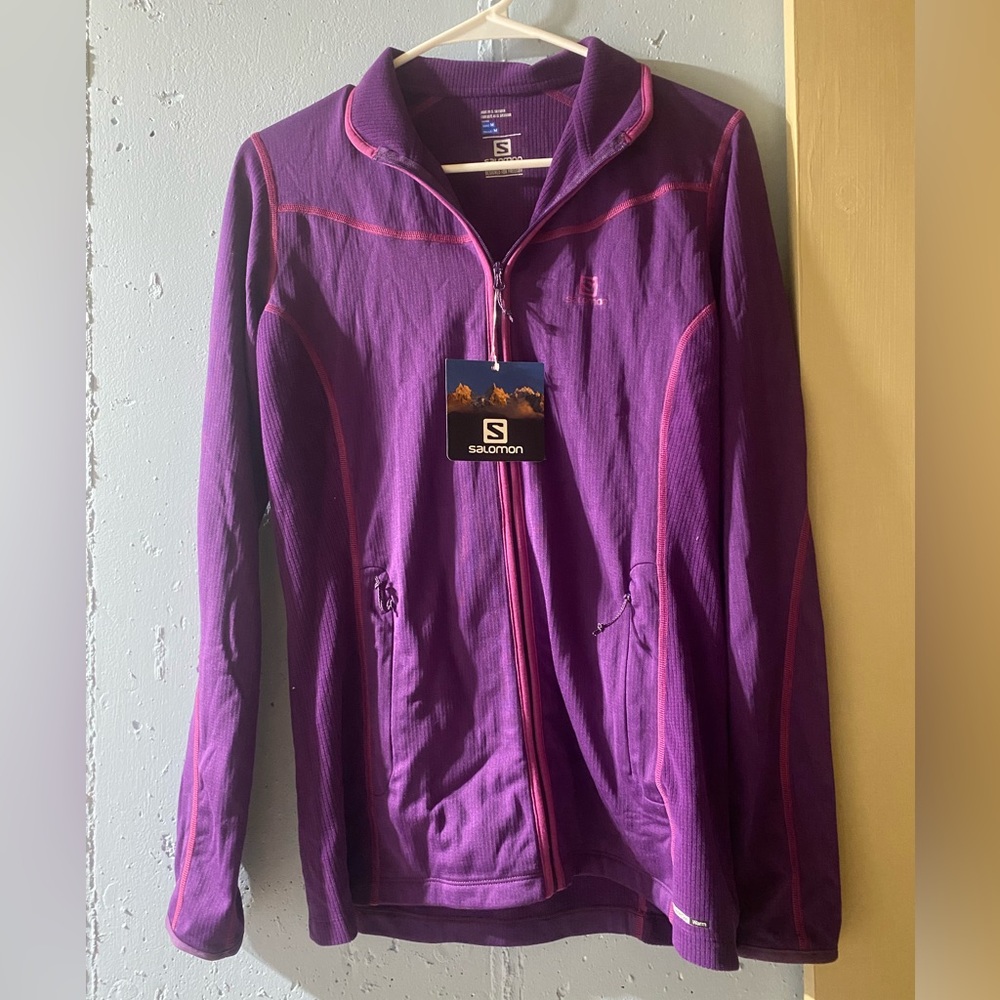 NWT Salomon Atlantis Full Zip Jacket